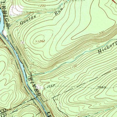 Hickory Run, PA (1992, 24000-Scale) Map by United States Geological ...