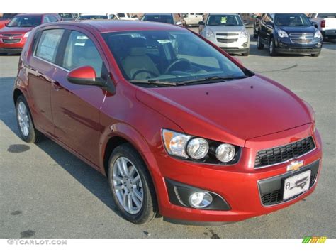 Crystal Red Tintcoat Chevrolet Sonic Lt Hatchback