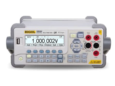 Rigol Dm Benchtop Multimeters Type Digital Style Bench Techedu