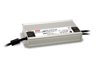 Mean Well LED Drivers 480W IP65 Constant Power Dimmable DALI