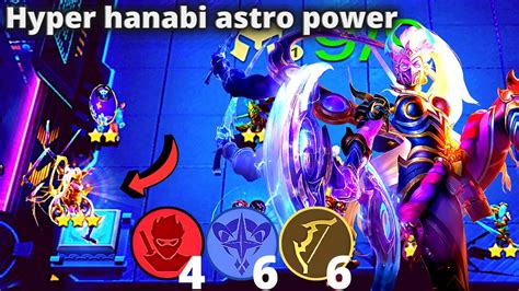 MAGIC CHESS NEW HANABI ASTRO POWER WITH SCARLETT SHADOW ARCHER COMBO