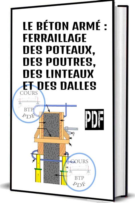 Le béton armé ferraillage des poteaux des poutres des linteaux et des