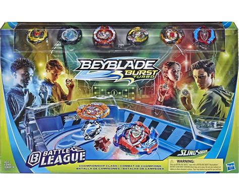 Beyblade Burst Turbo Slingshock Battle League Championship Clash Battle Set Hasbro Toys Toywiz