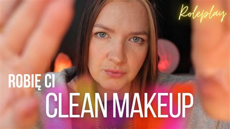 ROLEPLAY KOLEŻANKA ROBI CI CLEAN MAKEUP Friend Does Your Clean