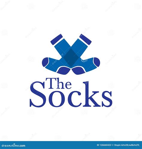 Creative Socks Logo Design Vector Art Logo | CartoonDealer.com #126660368