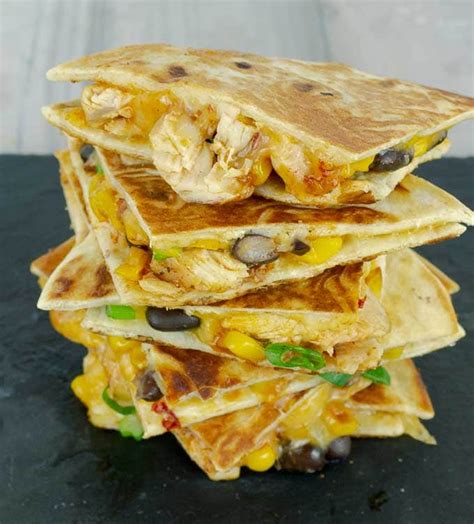 Chipotle Barbecue Sauce Chicken Quesadillas - SAVOR With Jennifer