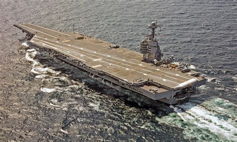 Largest And Most Expensive Aircraft Carrier Ever USS Ford Ready For