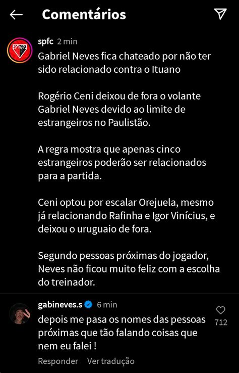 Di Rio Spfc On Twitter Gabriel Neves