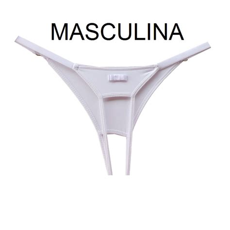 Cueca Fio Dental Sexy Masculina Abertura Traseira Veste Super Bem