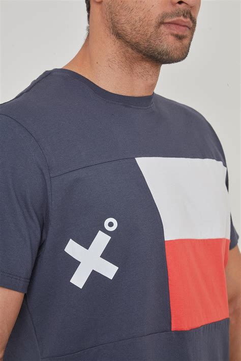 Camiseta TXC Brand 191287 Azul Marinho