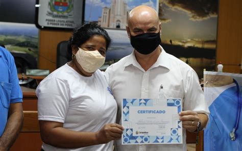 Agentes Comunitários de Saúde de Carapebus recebem certificado do I