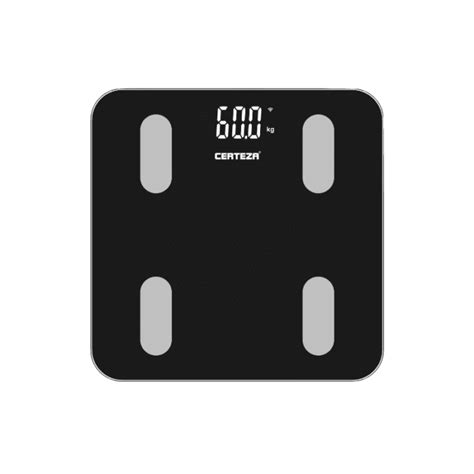 Certeza BF 870 Smart Body Weight Machine Scale Black At Wholesale