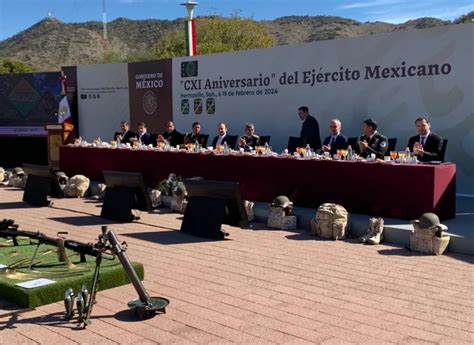 Conmemoran El Aniversario Del Ej Rcito Mexicano