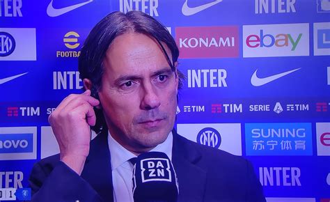 Le Parole Di Simone Inzaghi Al Termine Di Inter Empoli