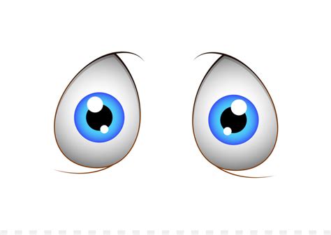 Worried Cartoon Eyes