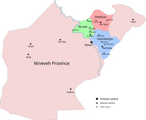 Ancient Nineveh Map