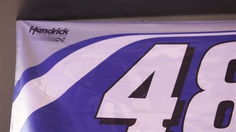 Nascar Jimme Johnson No 48 Banner At The Eddie Vannoy Collection 2020