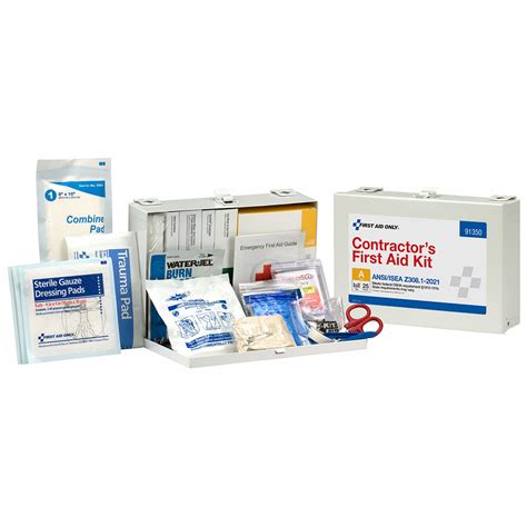 First Aid Only Components Ansi Isea Z First Aid Kit