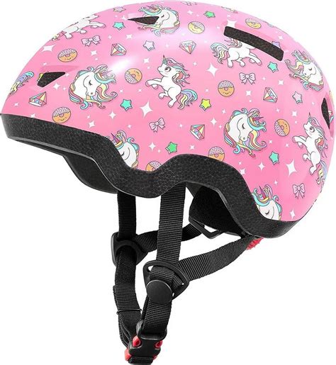 Kids Bike Helmet, Toddler Helmet for Ages 3-10 Boys Girls with Sports ...