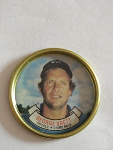 1987 Topps Coins Kansas City Royals 5 George Brett EBay