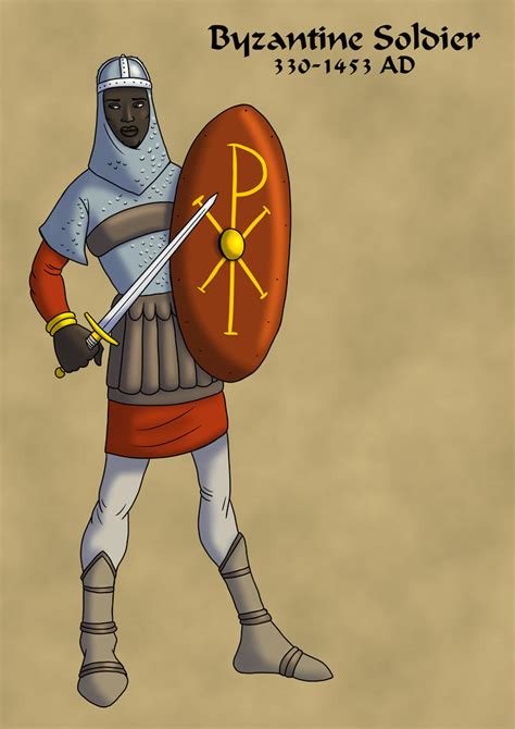 Byzantine Soldier by TyrannoNinja on DeviantArt