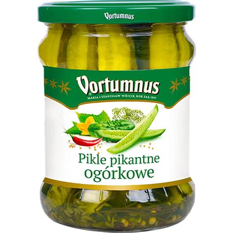 Огурцы консервированные Vortumnus пикантные резаные 470 г купить онлайн ...