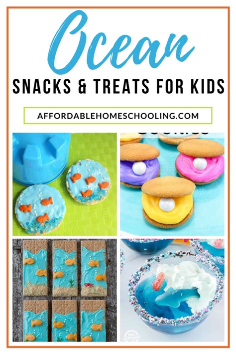 15 Ocean Themed Snacks Kids Can Make And Enjoy