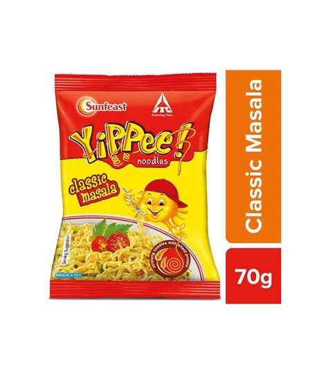 SUNFEAST YIPPEE NOODLES CLASSIC MASALA Weight 280 Gm