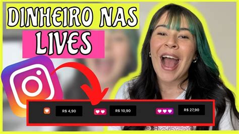 MONETIZAR O INSTAGRAM Como Ganhar DINHEIRO LIVE NO INSTAGRAM