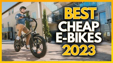 Top 5 Best Cheap Electric Bikes In 2023 Youtube