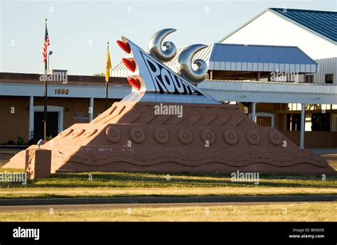 Route 66 Museum Stock Photo - Alamy