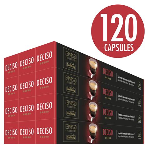 Caffitaly Nespresso Compatible Coffee Capsules Intensity Deciso