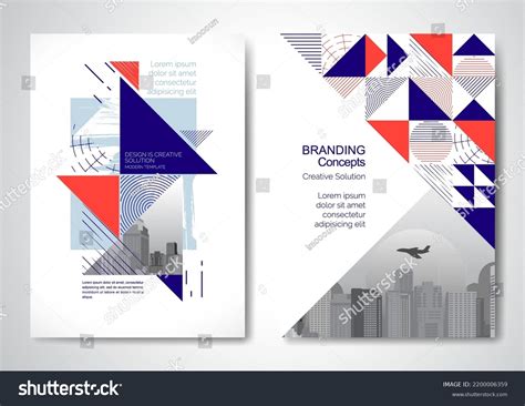 Template Vector Design Brochure Annualreport Magazine Stock Vector Royalty Free 2200006359