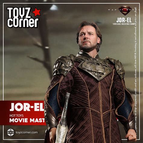 Jual Toyz Corner Hot Toys MMS 201 MMS201 Jor El Man Of Steel Shopee Indonesia