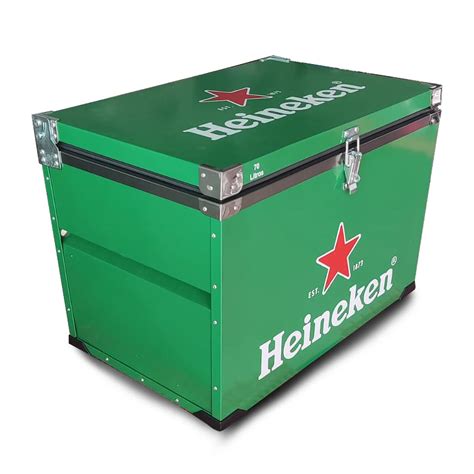 Caixa T Rmica Litros Heineken Panan