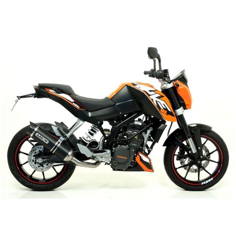 pot d Échappement ARROW THUNDER pour KTM 125 DUKE KTM 200 DUKE