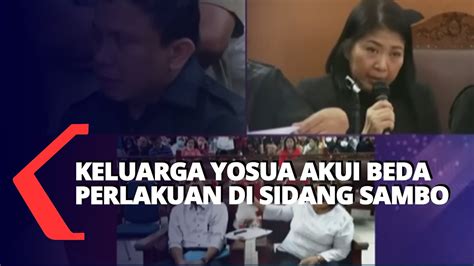 Relasi Kekuasaan Ferdy Sambo Di Sidang Masih Kuat Keluarga Yosua Akui