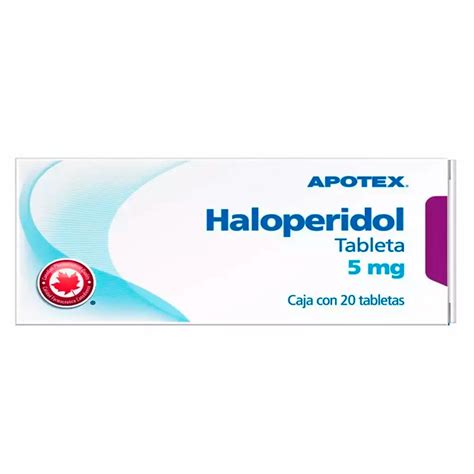 Haloperidol 5 Mg Con 20 Tabletas Farmacia En Línea Con Servicio A