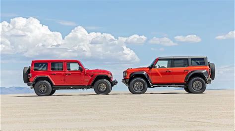 The Ford Bronco Is Catching Up To The Jeep Wrangler In Sales Youtube