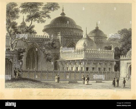 Mausoleum Of Nizam Ud Deen Oulea Nizamuddin Dargah Is The Dargah