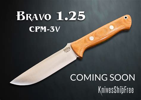 Buy Bark River Knives Bravo 125 Cpm 3v Ships Free