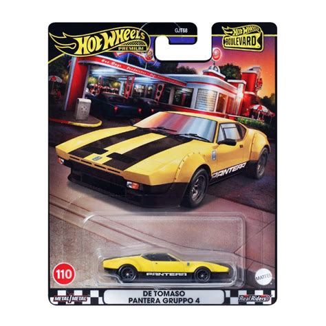 Miniatura Carro De Tomaso Pantera Gruppo 4 Boulevard 7 0 Cm 1 64 Hot Wheels Premium