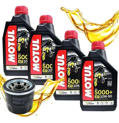 Troca De Oleo Suzuki Gsx Motul W Filtro Ph