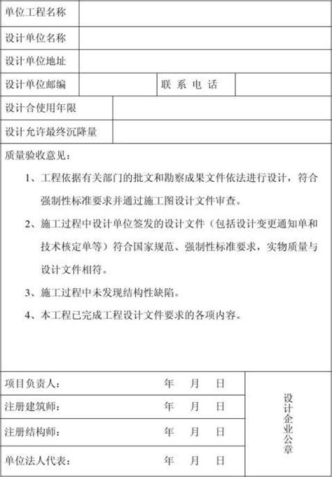 勘察设计单位工程质量检查报告合格证明书 范文118