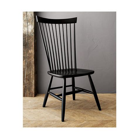 Marlow Ii Black Maple Dining Chair Reviews Crate And Barrel Dining