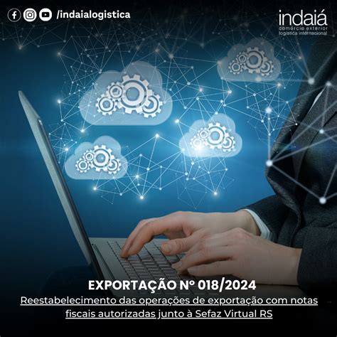 Exportação nº 018 2024 Reestabelecimento das operações de exportação