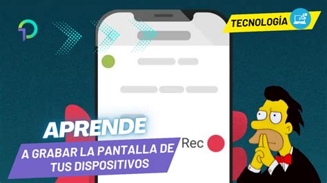 unocero Cómo grabar la pantalla en Windows Mac iOS y Android