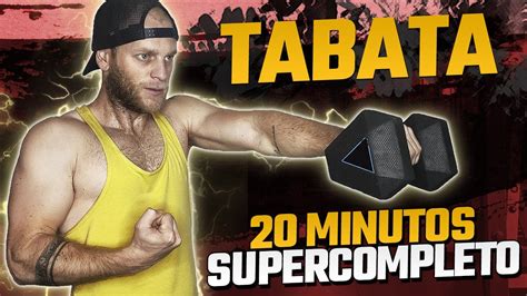 Rutina Hiit Tabata Minutos Con Pesas Para Cuerpo Completo Youtube