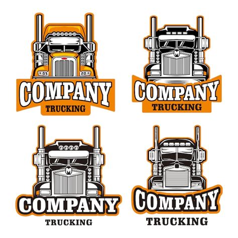 Trucking Company Logo Templates