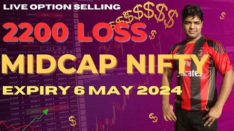 Live Option Selling Midcap Nifty Expiry May Youtube